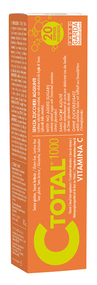 C TOTAL 1000 VITAMINA C 20 COMPRESSE EFFERVESCENTI - farmacialombardia.it