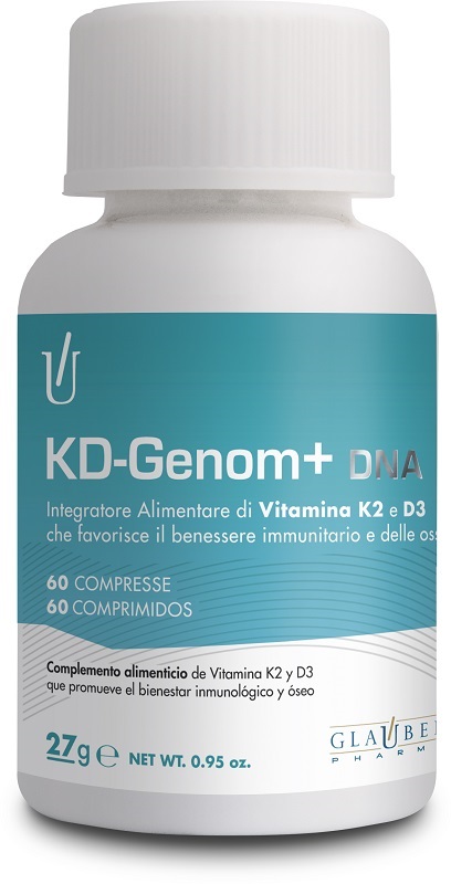 GLAUBER PHARMA KD-GENOM+ DNA 60 COMPRESSE - farmacialombardia.it