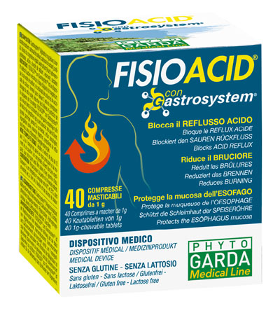 FISIOACID 40 COMPRESSE MASTICABILI - farmacialombardia.it