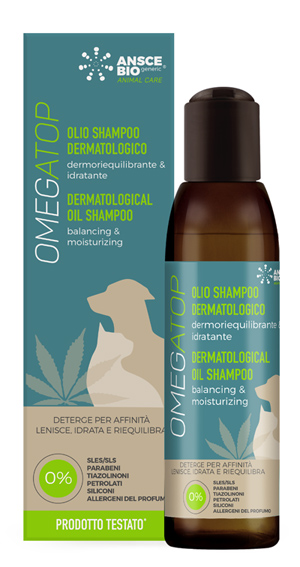 OMEGATOP OLIO SHAMPOO DERMATOLOGICO 200 ML - farmacialombardia.it