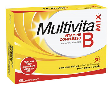 MULTIVITAMIX VIT COMPLESSO B 30 COMPRESSE BISTRATO - farmacialombardia.it
