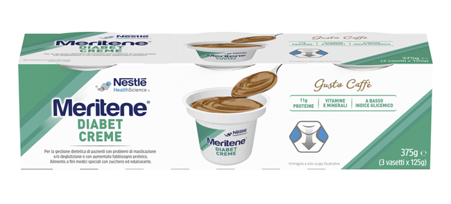 MERITENE DIABET CREME CAFFE' 3 X 125 G - farmacialombardia.it