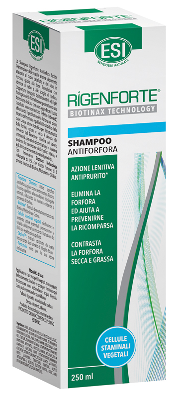 ESI RIGENFORTE SHAMPOO ANTIFORFORA 250 ML - farmacialombardia.it
