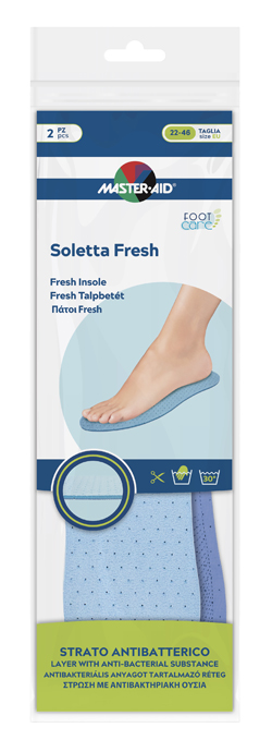 MASTER-AID FOOTCARE SOLETTA FRESH RITAGLIABILE 2 PEZZI I2 - farmacialombardia.it