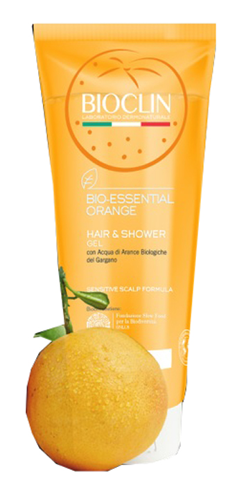 BIOCLIN BIO ESSENTIAL ORANGE HAIR & SHAMPOO 200 ML - farmacialombardia.it