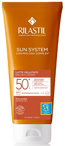 RILASTIL SUN SYSTEM PHOTO PROTECTION TERAPY SPF 50+ LATTE VELLUTANTE 200 ML - farmacialombardia.it