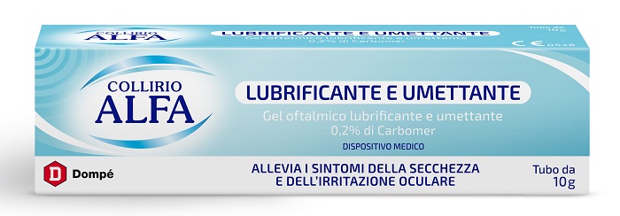 COLLIRIO ALFA LUBRIFICANTE E UMETTANTE GEL 10 ML - farmacialombardia.it