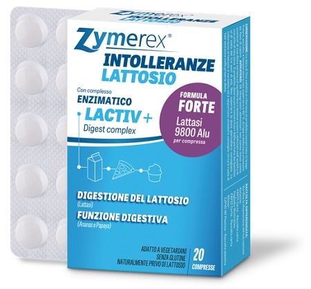 ZYMEREX INTOLLERANZE LATTOSIO 20 COMPRESSE RIVESTITE - farmacialombardia.it