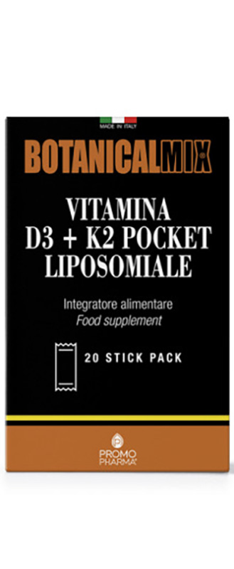 VITAMINA D3 + K2 POCKET BOTANICAL MIX 30 STICK - farmacialombardia.it