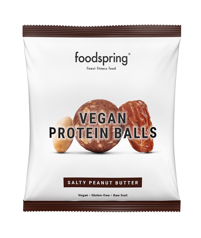 PROTEIN BALLS VEGANE BURRO ARACHIDI SALATO 40 G - farmacialombardia.it