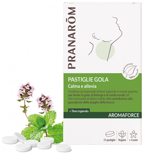 PRANAROM AROMAFORCE GOLA 21 PASTIGLIE MASTICABILI - farmacialombardia.it