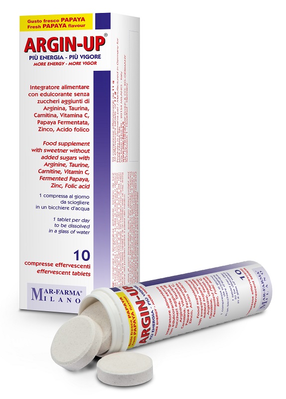 ARGIN UP 10 COMPRESSE EFFERVESCENTI - farmacialombardia.it