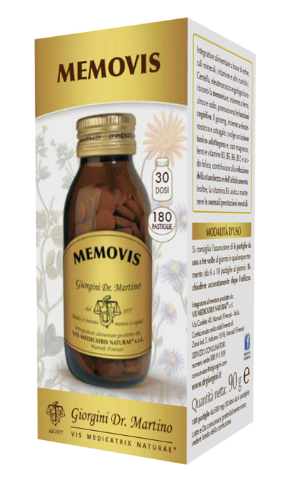 MEMOVIS 180 PASTIGLIE - farmacialombardia.it