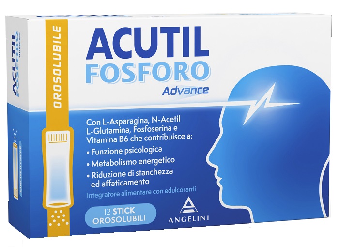 ACUTIL FOSFORO ADVANCE 12 STICK OROSOLUBILI - farmacialombardia.it