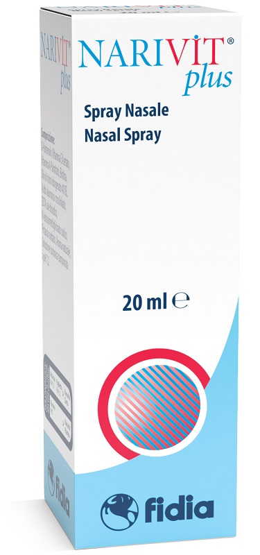 NARIVIT PLUS SPRAY NASALE 20 ML CON ACIDO IALURONICO CROSS-LINKATO D-PANTENOLO BIOTINA VITAMINA E VITAMINA E - farmacialombardia.it