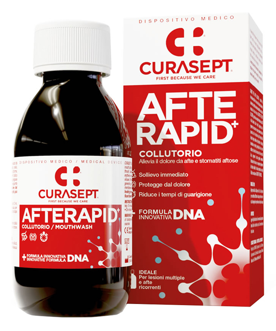 CURASEPT COLLUTORIO AFTE RAPID DNA 125 ML - farmacialombardia.it