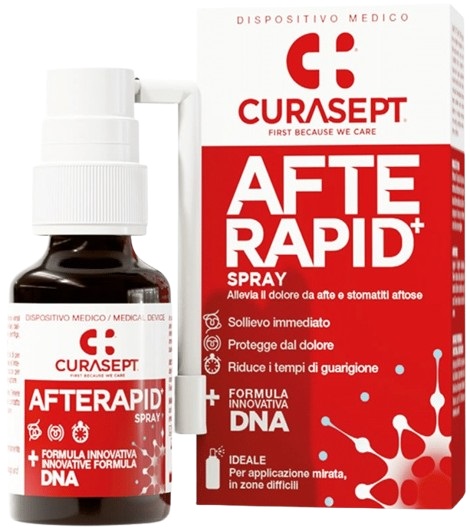CURASEPT SPRAY AFTE RAPID DNA 15 ML - farmacialombardia.it