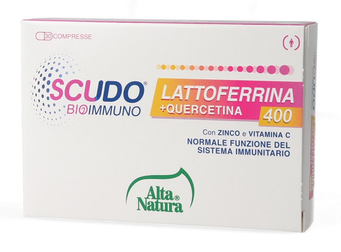 SCUDO LATTOFERRINA + QUERCETINA 400 30 COMPRESSE - farmacialombardia.it
