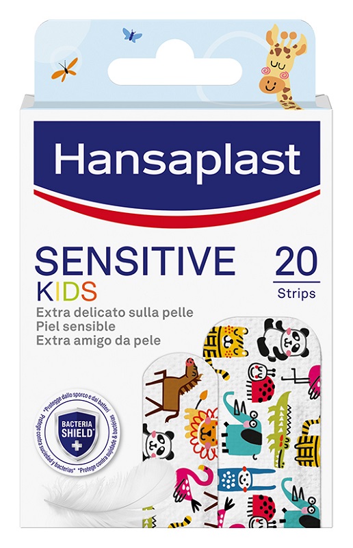 CEROTTO HANSAPLAST SENSITIVE KIDS 20 PEZZI ASSORTITI - farmacialombardia.it