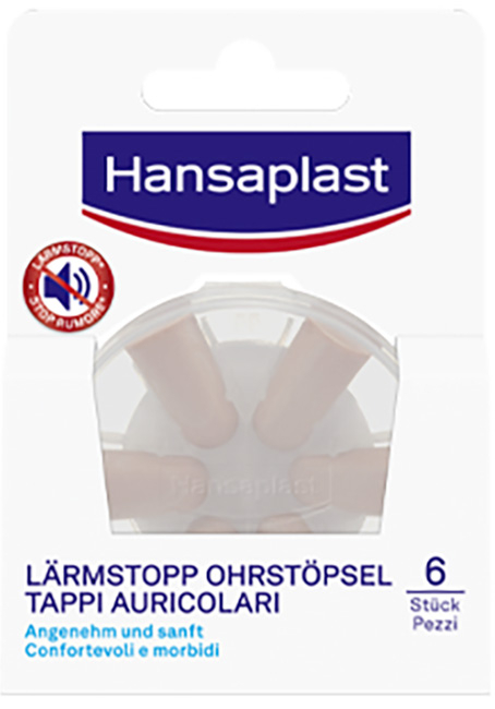HANSAPLAST EAR PLUGS 6 PEZZI - farmacialombardia.it