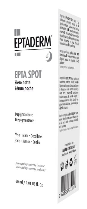 EPTA SPOT NOTTE SIERO DEPIGMENTANTE 30 ML - farmacialombardia.it