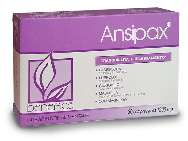 ANSIPAX 30 COMPRESSE BENEFICA - farmacialombardia.it