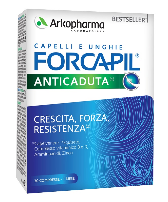 FORCAPIL ANTI CADUTA 30 COMPRESSE - farmacialombardia.it