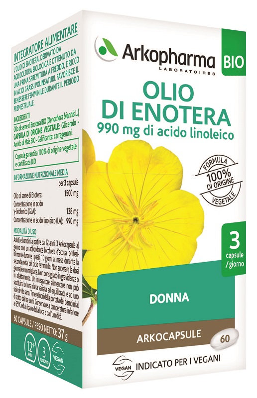 ARKOCPS OLIO ENOTERA 60 PERLE - farmacialombardia.it