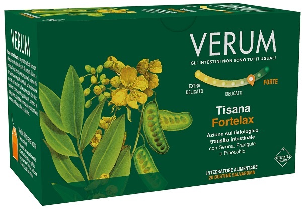 VERUM FORTELAX TISANA 20 FILTRI - farmacialombardia.it