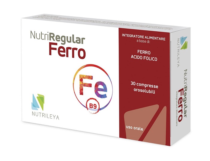 NUTRIREGULAR FERRO 30 COMPRESSE OROSOLUBILI - farmacialombardia.it
