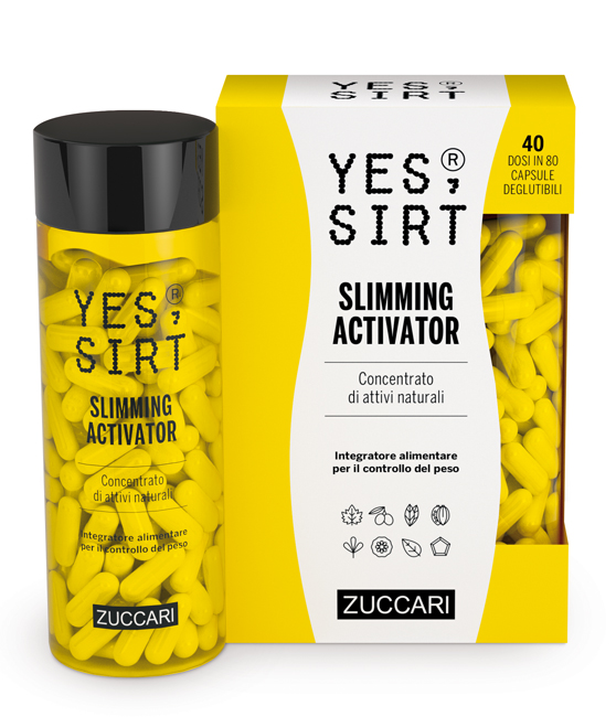 YES SIRT SLIMMING ACTIVATOR 80 CAPSULE 300MG - farmacialombardia.it