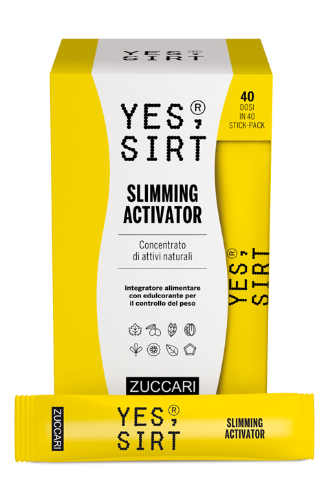 YES SIRT SLIMMING ACTIVATOR 40 STICKPACK DA 2,5 G - farmacialombardia.it