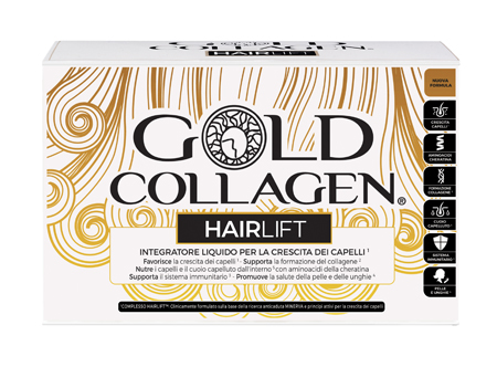 GOLD COLLAGEN HAIRLIFT 10 FLACONI DA 50 ML - farmacialombardia.it
