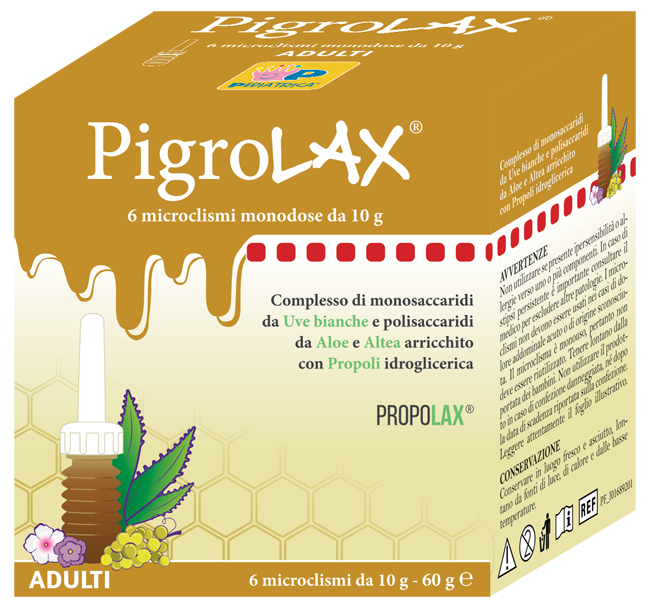 MICROCLISMA PIGROLAX ADULTI 6 X 10 G - farmacialombardia.it