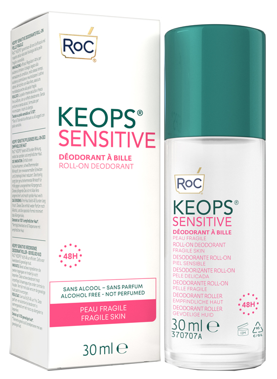 ROC KEOPS DEODORANTE ROLL-ON 48H SENSITIVE 30 ML - farmacialombardia.it