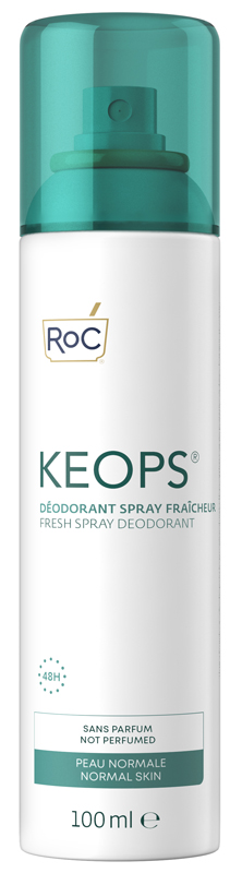 ROC KEOPS DEODORANTE SPRAY FRESCO 48H 100 ML - farmacialombardia.it