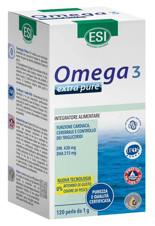 ESI OMEGA 3 EXTRA PURE 120 PERLE - farmacialombardia.it