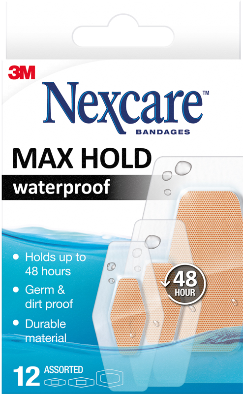 CEROTTO NEXCARE BAMBINI MAXHOLD WATERPROOF 12 PEZZI - farmacialombardia.it