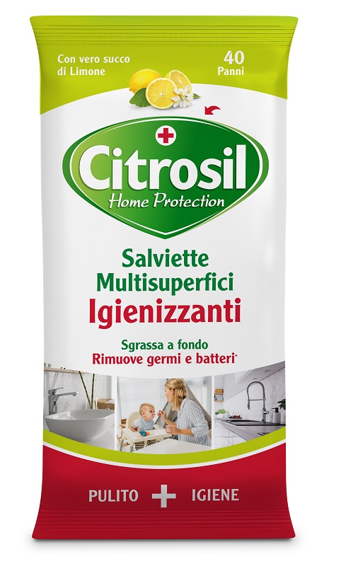 CITROSIL SALVIETTE IGIENIZZANTI LIMONE 40 PEZZI - farmacialombardia.it