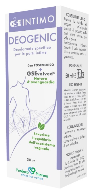 GSE INTIMO DEOGENIC 50 ML - farmacialombardia.it