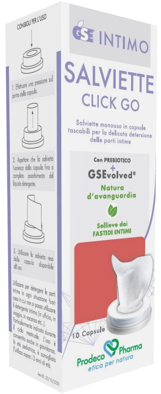 GSE INTIMO SALVIETTE CLICK GO 10 PEZZI - farmacialombardia.it