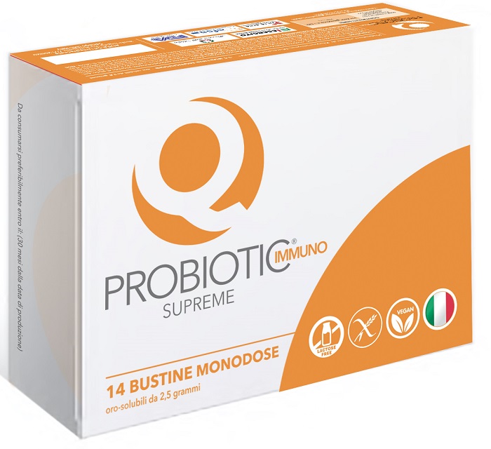 Q-PROBIOTIC IMMUNO SUPREME 14 BUSTINE - farmacialombardia.it