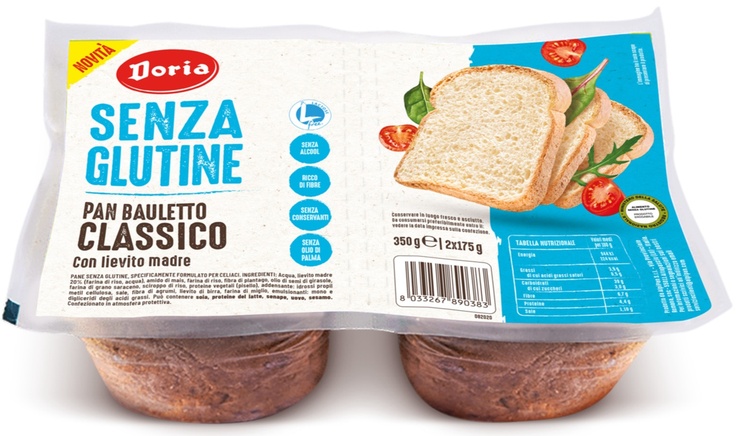 DORIA PAN BAULETTO CLASSICO 2X175 G - farmacialombardia.it