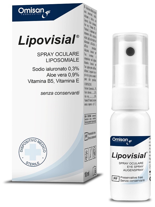 SPRAY OCULARE LIPOSOMIALE LIPOVISIAL 10 ML - farmacialombardia.it