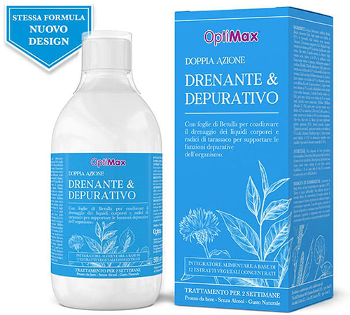 OPTIMAX DRENANTE DEPURATIVO 500 ML - farmacialombardia.it