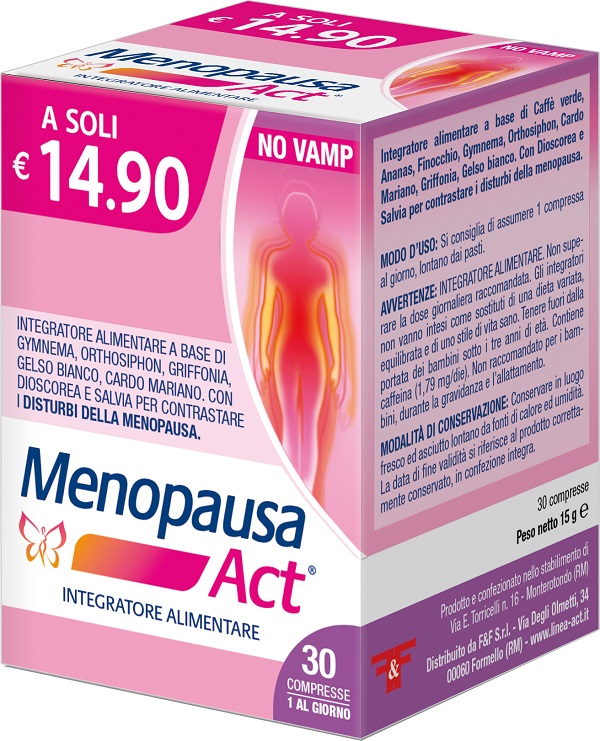 MENOPAUSA ACT 30 COMPRESSE - farmacialombardia.it