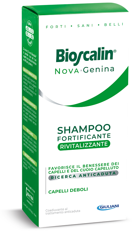 BIOSCALIN NOVA GENINA SHAMPOO FORTIFICANTE RIVITALIZZANTE 200 ML - farmacialombardia.it