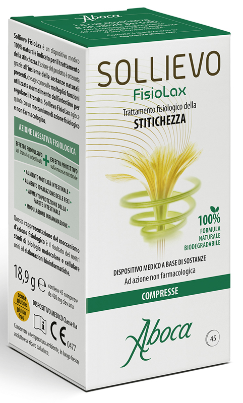 SOLLIEVO FISIOLAX 45 COMPRESSE - farmacialombardia.it