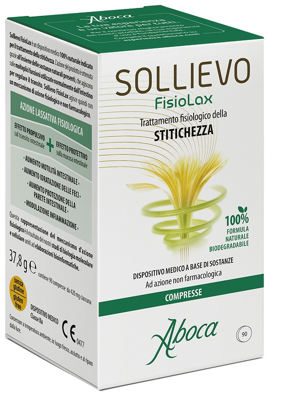 SOLLIEVO FISIOLAX 90 COMPRESSE - farmacialombardia.it