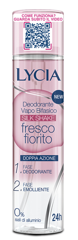 LYCIA DEO VAPO BIFASICO SILK SHAKE FRESCO FIORITO 100 ML - farmacialombardia.it